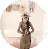 Queen Gold Sticker by Ingrid Arna