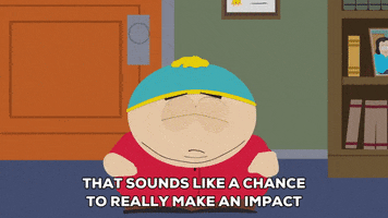 wondering eric cartman GIF by South Park 