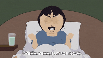 angry bed GIF by South Park 