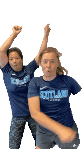 Happy Dance Sticker by Womens Scotland Lacrosse