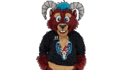 Hockey Mascot Sticker by New Mexico Goatheads