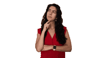 CatarinaRivera thinking think hmm latina Sticker