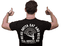 Turn Around Thumbs Up Sticker by Mythical Kitchen