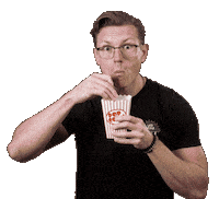 This Is Good Popcorn Sticker by Mythical Kitchen