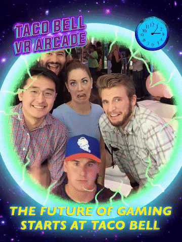 vrarcade GIF by Taco Bell VR Arcade