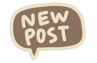 Post Text Sticker
