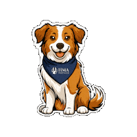 Cute Dog Sticker by HMA Mortgage