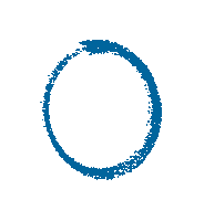 makejoy blue circle highlight shapes Sticker