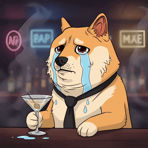 Sad Shiba Inu GIF by Doge Pound
