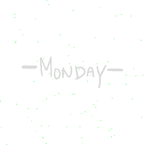 Monday Sticker