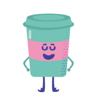Happy Coffee Sticker by Delibarrasmx
