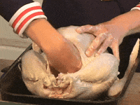 Turkey Cooking GIF by Angela Shelton