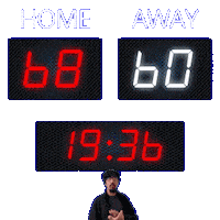 60 Away Sticker