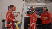 Oliver Rowland Fist Bump GIF by Nissan Motorsport