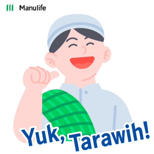 ManulifeIndonesia giphyupload ramadan tarawih manulife Sticker