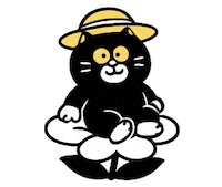 花 Good Day Sticker