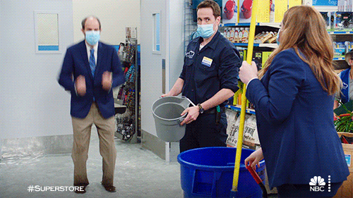 Nbc Jump GIF by Superstore
