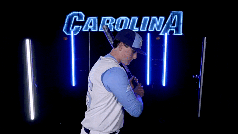 North Carolina Baseball GIF by UNC Tar Heels