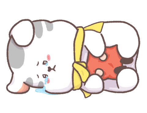 白 哭 Sticker