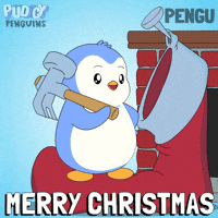 Merry Christmas GIF by Pudgy Penguins
