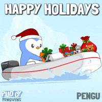 Merry Christmas GIF by Pudgy Penguins