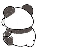 Sad Panda Sticker