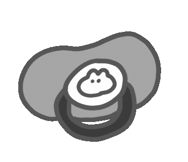 Baby オタク Sticker by おめがちゃん