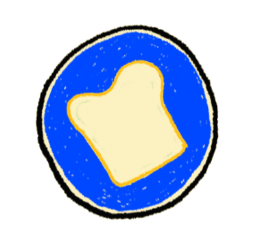 stacymkim giphyupload quarantine toast avocado Sticker