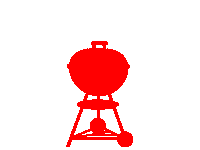 WeberSweden grill grilla bbqlovers kott Sticker