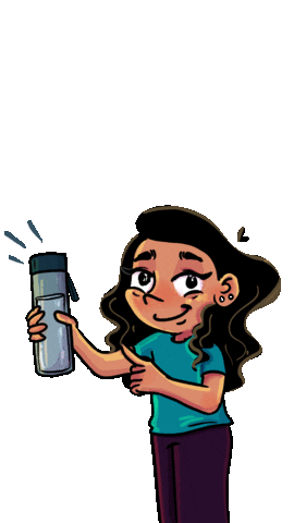 Stay Hydrated Drink Water Sticker