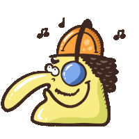 Good Vibes Doodle Sticker by Careless Doodles