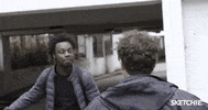 wearesketchie hello friends men sick GIF