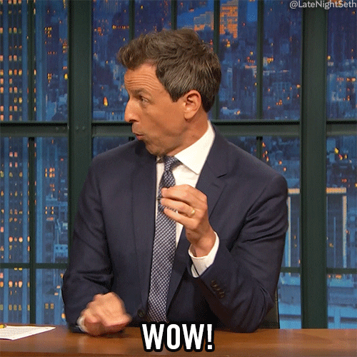 seth meyers wow GIF by Late Night with Seth Meyers