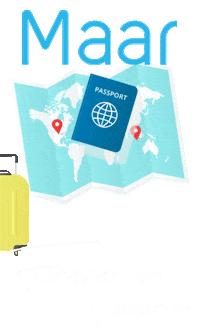 Travel Vacation Sticker by Maar Swimwear