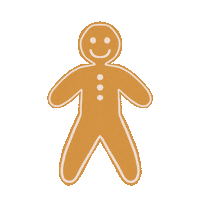 Gingerbread Man Sticker