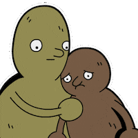 Cartoon Stone Sticker