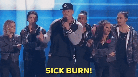 John Cena Burn GIF by Kids' Choice Awards