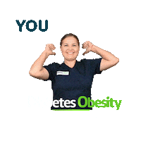 Happy Thumbs Up Sticker by Diabetes Obesity Clinic