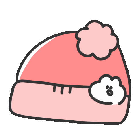 Winter 赤 Sticker by おめがちゃん