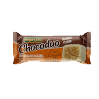 Veganutris chocolate coco vegano zero acucar Sticker