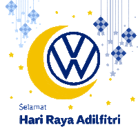 Driving Hari Raya Sticker by Volkswagen Malaysia
