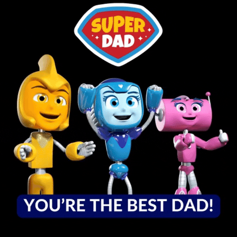 Fathers Day Cheer GIF by Blue Studios