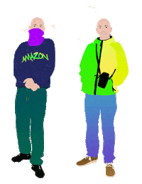 Balling Amazon Sticker