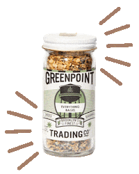 Bagels Spices Sticker by greenpointtrading