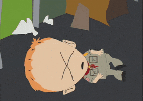 scared fear GIF by South Park 