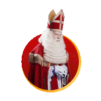 5 December Pieten Sticker by Boekdesint