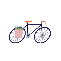 Oles19 enpreintebaroudeusevelo enpreintebaroudeuse Sticker
