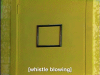 you cant do that on television splat GIF