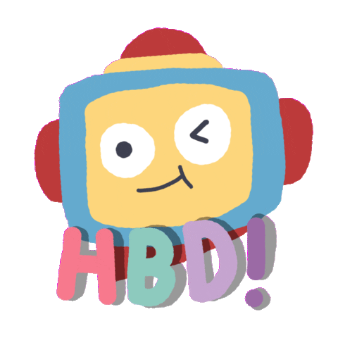 Happy Birthday Treasure Sticker