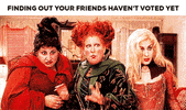Vote Early Hocus Pocus GIF by Forward Montana